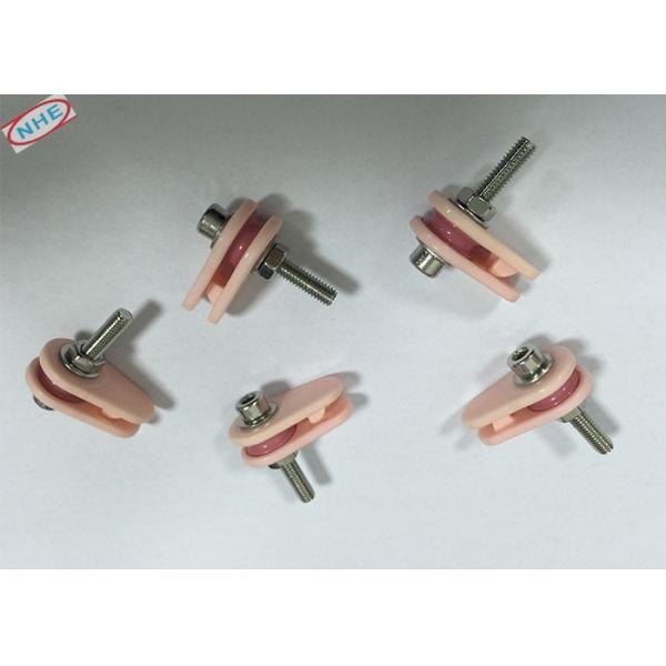 Guía de alambre de cerámica enjaulada de la polea QH005 de alambre de la polea de cerámica de la guía