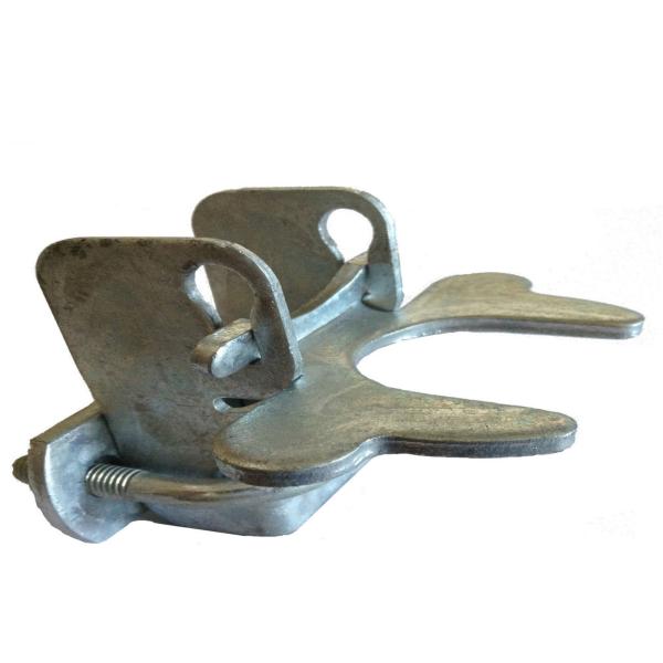 Chain Link Butterfly Latch 2-3/8/2.375 x 1-3/8”/1.375 Hot Dipped Galvanized Finish