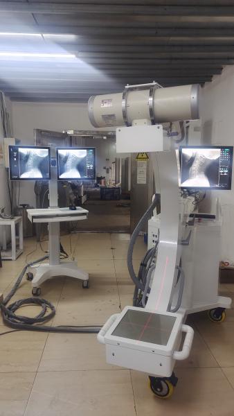 50Hz/60Hz Frequency Radiographic Fluoroscopic System Safe and Imaging Technology with Safety Key