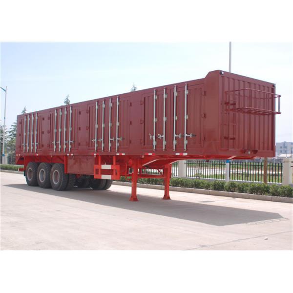 Цапфа трейлеров 3 ВАН Типа Сверхмощный Семи 45 тонн - 60 Тонна Груз Ван Трейлер