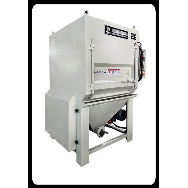 Automatic Shot Blasting Machine For Car Wheel Rims 7.5kw