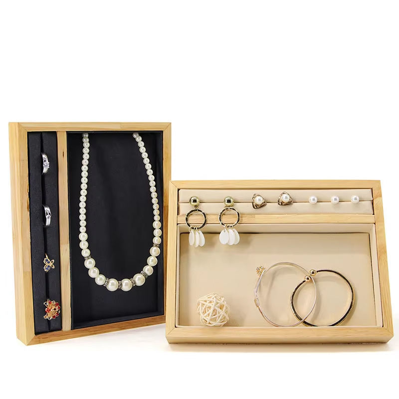 Metal Arc Border Jewelry Display Plate with LED Lighting - Factory Direct Custom Jewelry Storage Tray