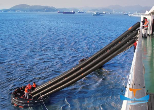 1280 - 1900KG Weight Inclined Marine Evacuation System Double Chutes