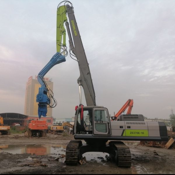 Excavador Mounted del conductor de Vibra 3300RPM el 18M Sheet Hydraulic Pile