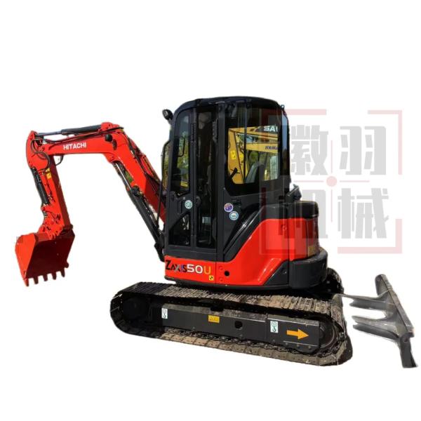 5 Ton Boutique Japan Brand Mini Excavator Used Hitachi Zx50u Second Hand Digger
