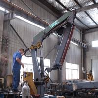 guindastes hidráulicos móveis de 8M Knuckle Telescopic 0.6t