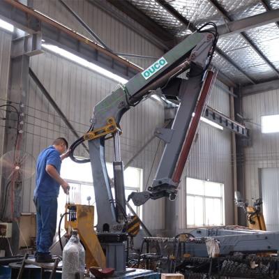 8M Knuckle Telescopic 0.6t Mobile Hydraulic Cranes