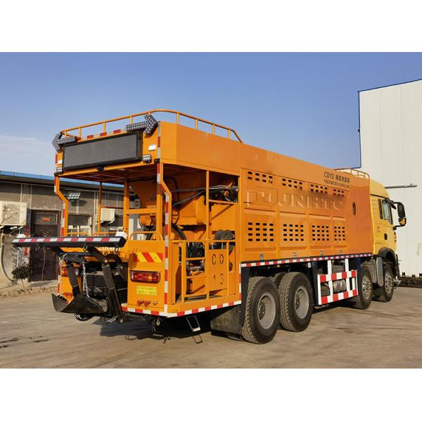 Тележка HOWO 8x4 A7 H5 запечатывания Slurry волокна ремонта дорог