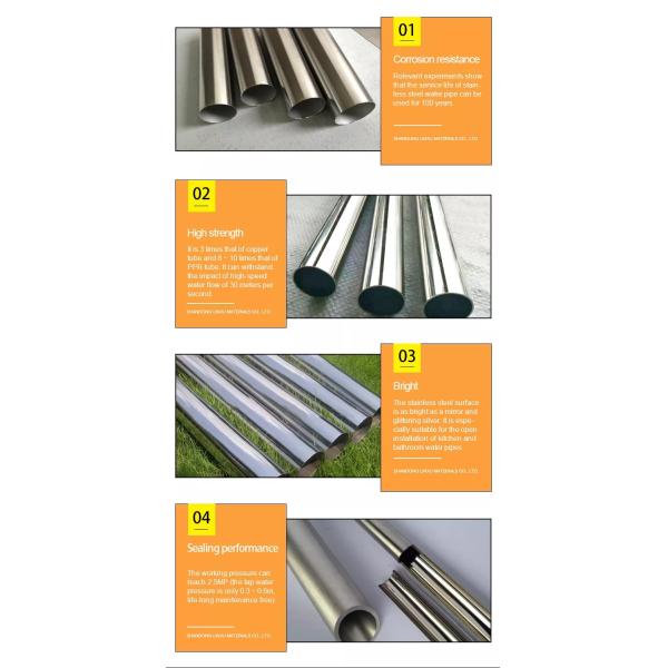 316 stainless steel pipes seamless 316 used for civil engineering and petroleum