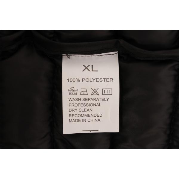 Casual Autumn Winter Hoodie Jacket 100% Polyester Warm Quilted Jacket