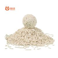 Residuos de tofu en bulto Residuos de arena para gatos Residuos de leche original con bajo contenido de polvo