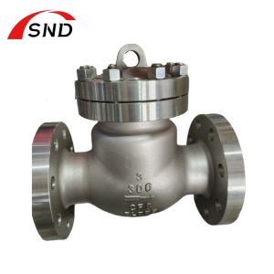 Válvula de retención DN150 de acero inoxidable OEM 2500LB, válvula bridada