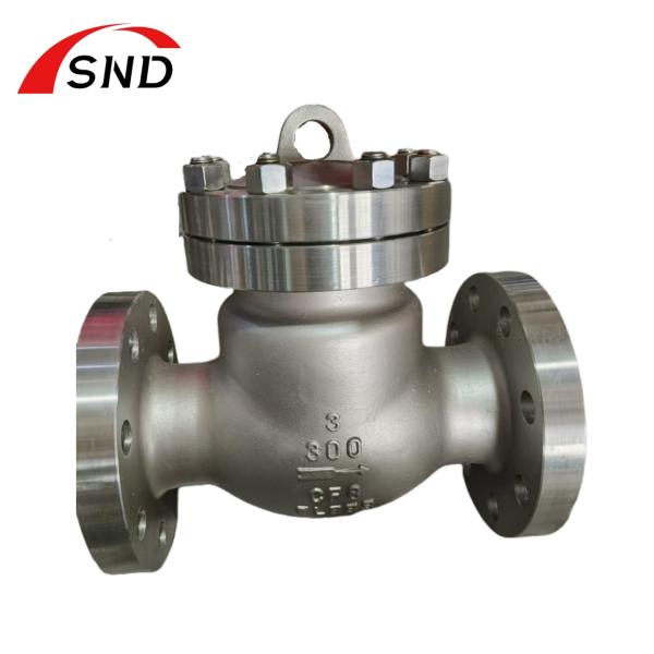 Flange Stainless Steel DN150 Check Valve  OEM 2500LB Pressure