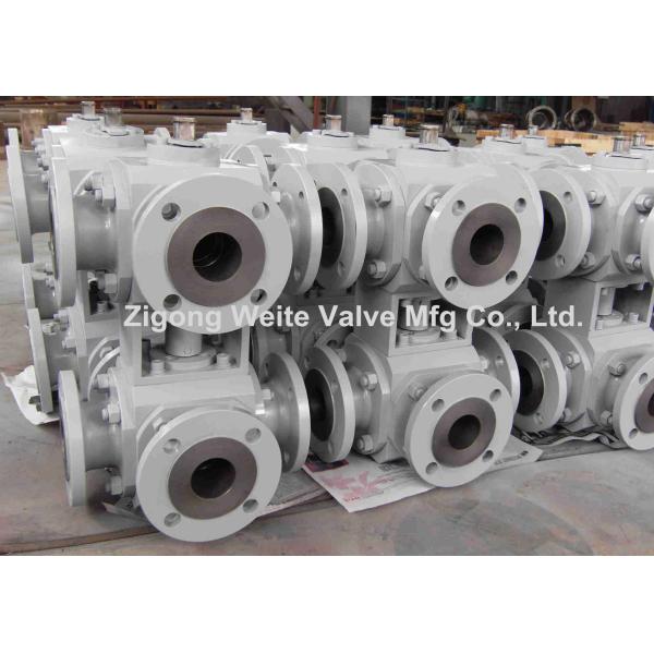 Válvula de bola flangeada do encanamento do API 598