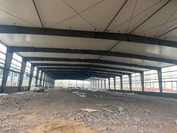 El palmo de alta resistencia de la larga vida prefabricó el edificio estructural del taller del metal
