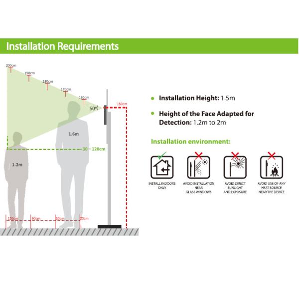 7 система замаскированная IP65 лицевая опознавания дюйма времени посещаемости RS232