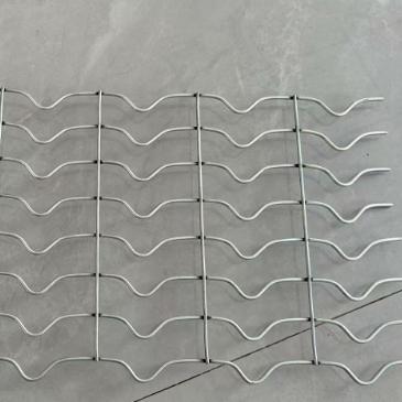Malla reforzada para tuberías submarinas de gas y petróleo de alambre galvanizado soldado de 2,0 MM