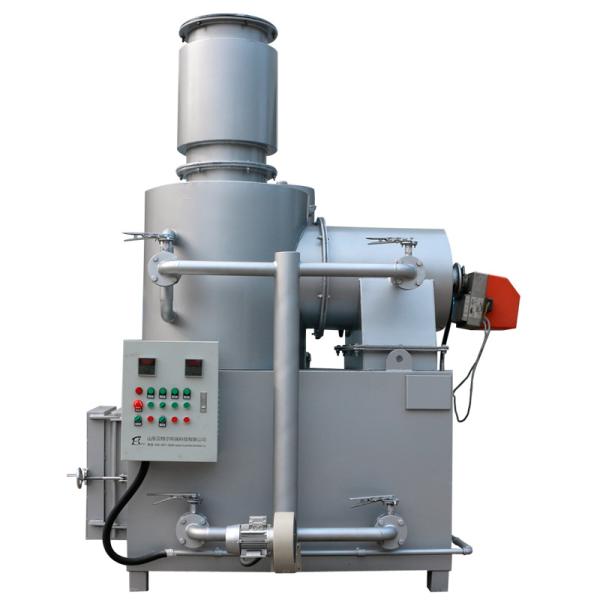 Синий серебряный 500L/H сжигатель для безопасного и устойчивого управления отходами