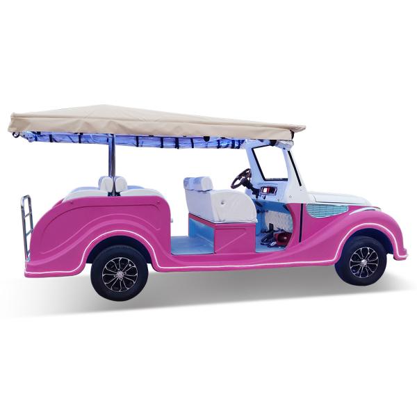 8-местный электрический классический автомобиль винтажный тележка три ряда мест 8 пассажиров для продажи