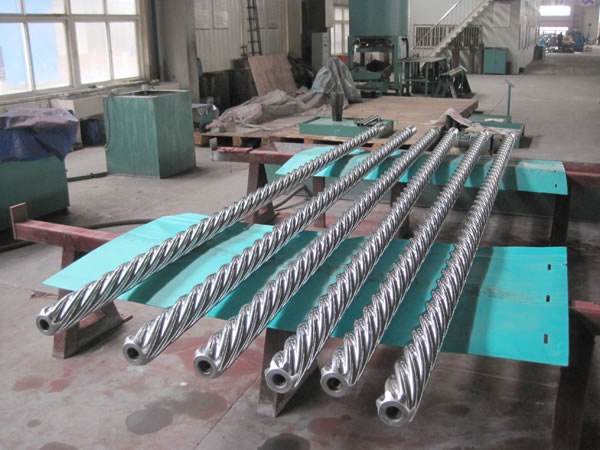 Chrome Plated Rotor Mud Motor Parts , Lobes Rotor Downhole Drilling Motor