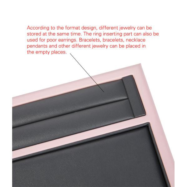 стойка подноса коробки дисплея ювелирных изделий 27 * 4 * 20км износоустойчивая для ожерелья