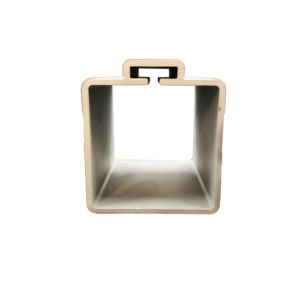 Tubulação de alumínio terminada moinho 6061 do quadrado decorativo e tubo retangular de suspensão do teto