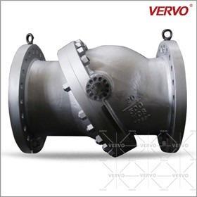 API594 que inclina a classe dupla 300 da válvula de verificação da placa do disco 20 flange da polegada 500mm WCB