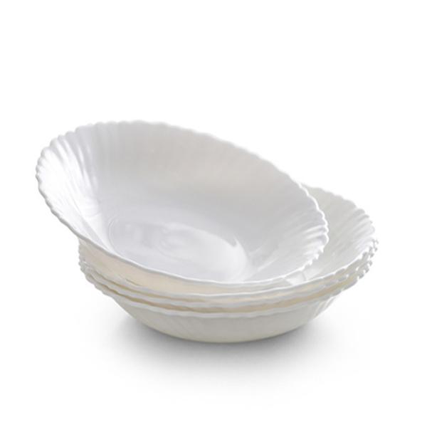 Customized White Opal Glass Bowl 380V Tableware Glass Production Machinery