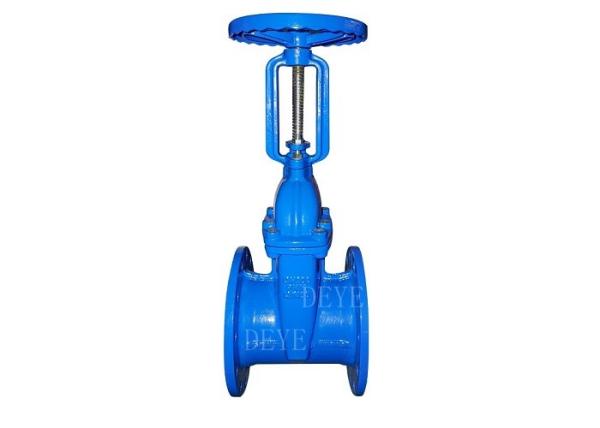 Rising Stem Din F4 F5 Water Valve BS5163 Cast Ductile Iron Gate Valve With PN10 PN16 PN25