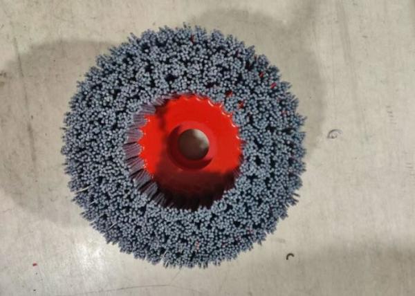 Customizable 150mm Abrasive Nylox Rotary Deburring Brushes for Sheet Metal