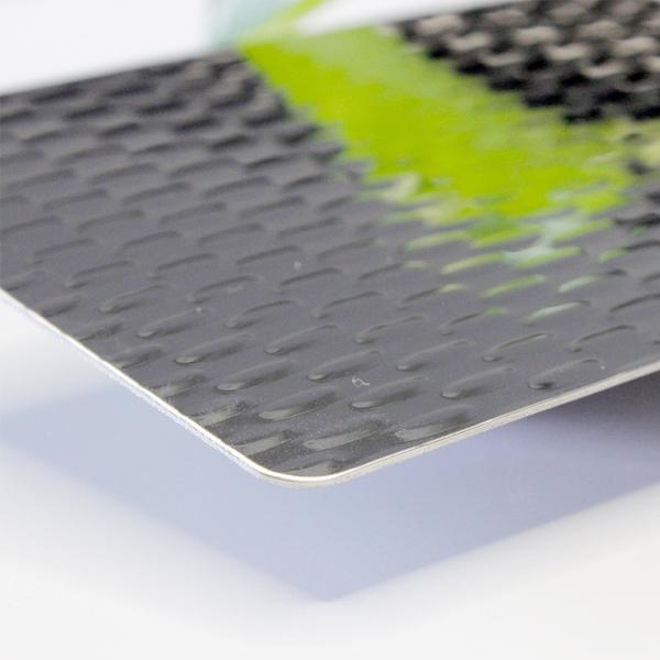 панель потолка нержавеющей стали стального листа волны воды 1219mm ecorative проштемпелеванная влиянием бить молотком молотком