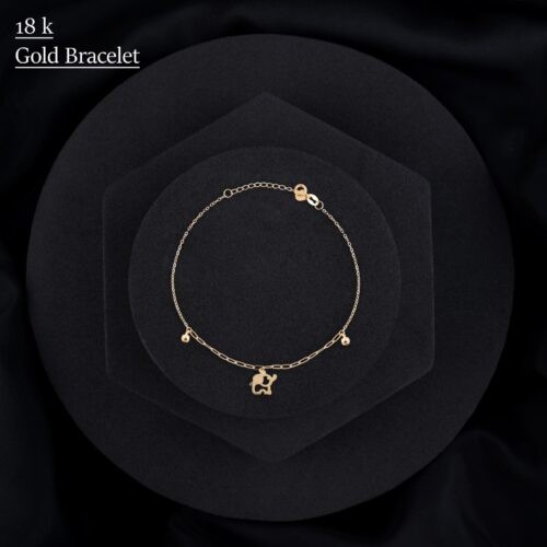 Profitez de l'élégance des bracelets en or de 18KT