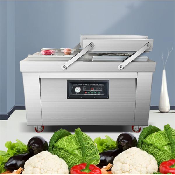 Electric Cartons Provided Double Chamber Vacuum Packing Machine with 1000W 750W Power