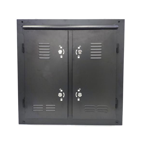 TOP Fixed Install P5 LED Screen Outdoor Iron Cabinet LED Display Waterproof Panel HD Advertising LED Screen 960x960mm