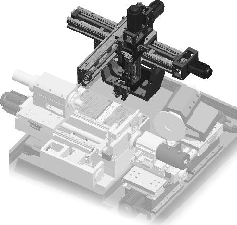 Степь вниз CNC инструмент шлифовальная машина Автоматическая загрузка и разгрузка
