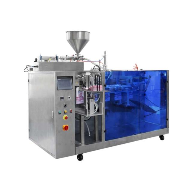 Máquina de embalaje de bolsas para materias pastas líquidas en polvo sólido granular