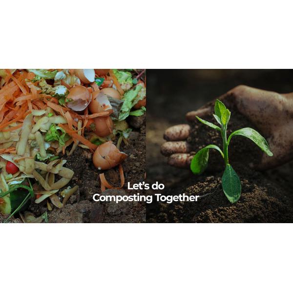 Deodorant Garbage Disposal Machine 2000kg Organic Waste Grinding