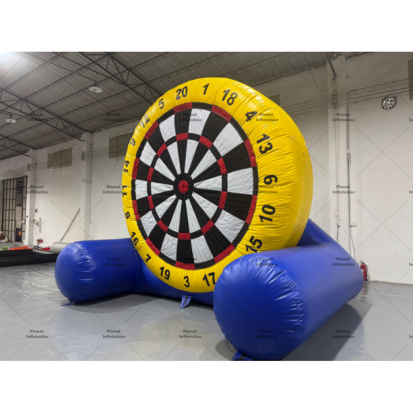 Giant Inflatable Soccer Dartboard Target Interactive Throwing Game for Kids and Adults