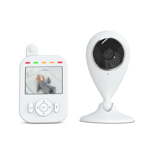 2.4 GHz FHSS Wireless Technology Portable Baby Monitor With 640 X 480P/15fps Max Video Resolution And Remote Pan/Tilt/Zoom Babyphone