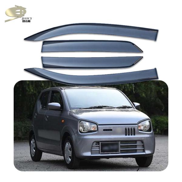 Injection Window Vent Shades For SUZUKI ALTO 5 Door Hathback Japan Type 2014