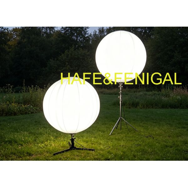 Pearl EN Balloon Light: 200W LED Inflatable Light with Customizable Envelope and Portable DC Option for Events