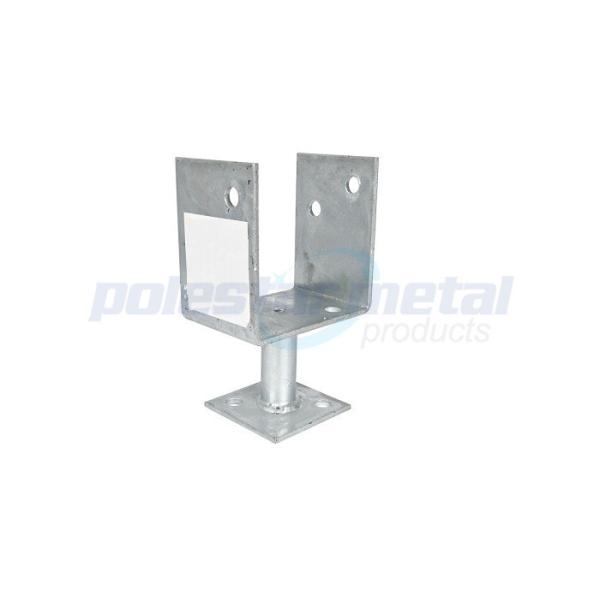 анкер столба стременого 120 x 200mm горячий окунутый гальванизированный стальной полный для деревянного дома