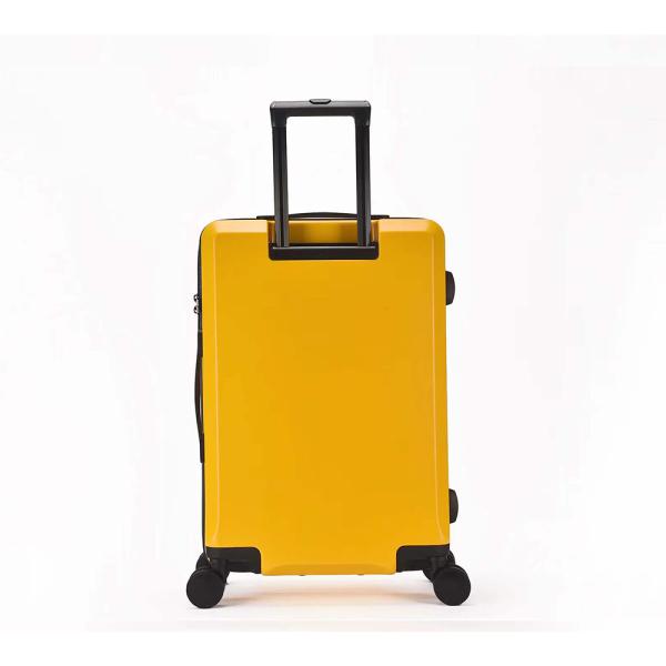 Custom Zipper 4-Wheel PC Luxury Business Suitcases Luggage Lightweight Hard Shell Durable Waterproof Carry on Style with Lock