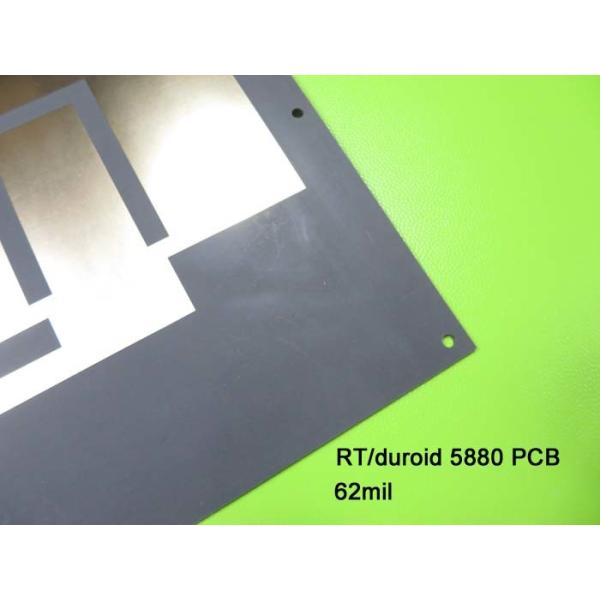 Rogers RT/Duroid 5880 62mil 1.575mm High Frequency PCB for Commercial Aireline Broadband Antennas