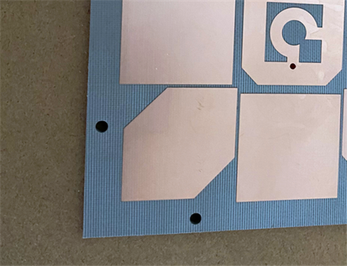 High DK 10.2 2-Layer F4BTMS1000 PCB built on 10mil substarte laminate with OSP Finish