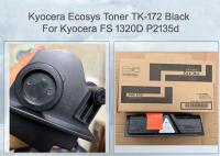 Kyocera TK172 Cartucho Toner Preto 1 embalagem em embalagem para impressora FS-1320D