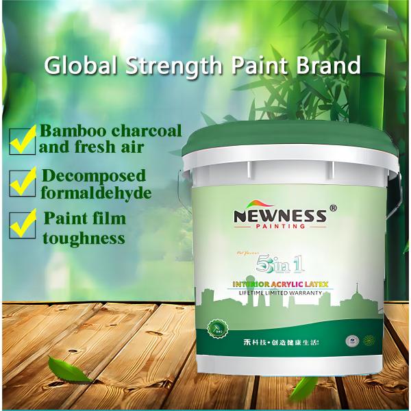 Effective Initial Bonding Force Water Based Acrylic Paint for Emulsion Coating Needs