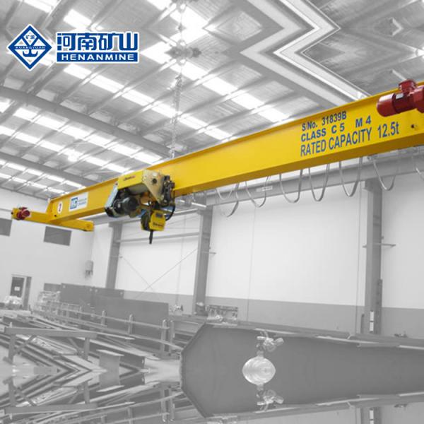 10T European Style Single Girder Overhead Crane Woking Class A5 Variable-Frequency