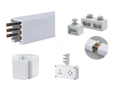 IP54 Lighting Busway System Easy Installation Illuminated Busbar System