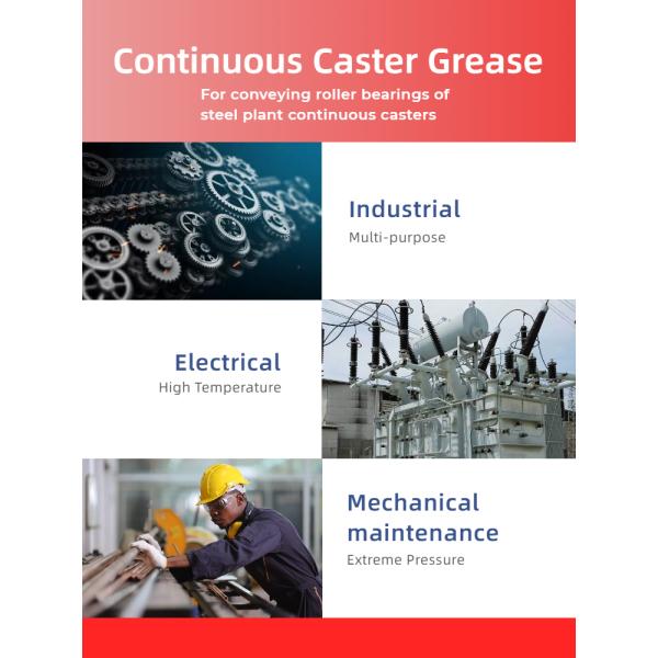 Industrial Lubricant Polyurea-Based Grease with High Viscosity Base Oil at Good